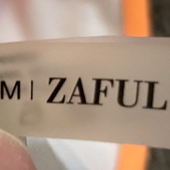 Zafa Women’s Orange Bikini Top Zaful Medium - Picture 3 of 4